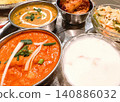 Indian curry lunch set 140886032