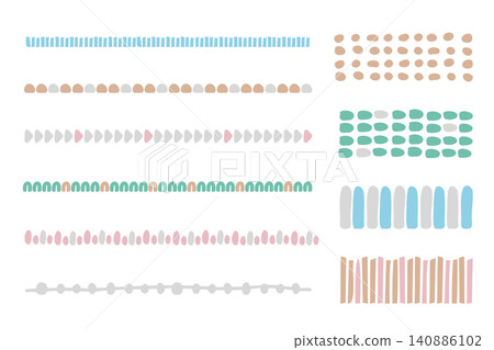 Scandinavian-style hand-drawn lines and rectangular frame/background set. Scandinavian-style hand-drawn lines and rectangular frame/background set. 140886102