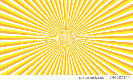 Yellow and orange sunburst Yellow and orange sunburst 140887544