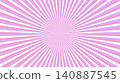 紫色和粉紅色的旭日 140887545