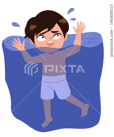 Boy Drowning 140888013