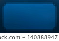 Blue abstract technology background for businesses - layered gradient banner material 140888947