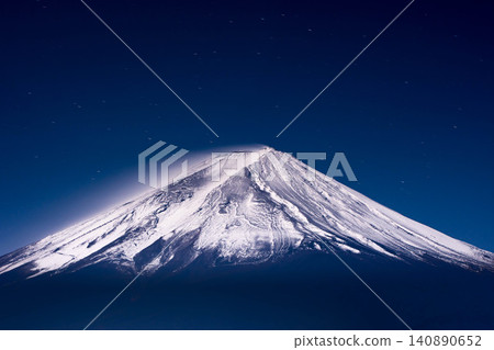 富士山夜晚 富士山夜晚 140890652