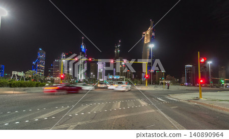 Drive through the traffic in the city highway timelapse hyperlapse in Kuwait. Kuwait, Middle East Drive through the traffic in the city highway timelapse hyperlapse in Kuwait. Kuwait, Middle East 140890964
