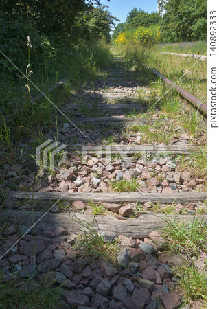 Remains of a disused railway line in Petite Ceinture, 15th arrondissement of Paris (June 14, 2026) Remains of a disused railway line in Petite Ceinture, 15th arrondissement of Paris (June 14, 2026) 140892333