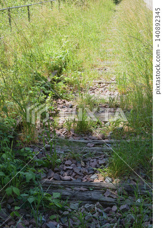 Remains of a disused railway line in Petite Ceinture, 15th arrondissement of Paris (June 14, 2026) Remains of a disused railway line in Petite Ceinture, 15th arrondissement of Paris (June 14, 2026) 140892345