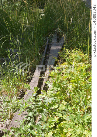 Remains of a disused railway line in Petite Ceinture, 15th arrondissement of Paris (June 14, 2026) Remains of a disused railway line in Petite Ceinture, 15th arrondissement of Paris (June 14, 2026) 140892348