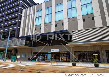 View of Fukui Railway Street in front of Fukui Station View of Fukui Railway Street in front of Fukui Station 140892500