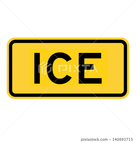 American road signs: Caution: Slippery Roads American road signs: Caution: Slippery Roads 140893713