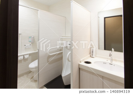 image of clean toilet and washroom image of clean toilet and washroom 140894319
