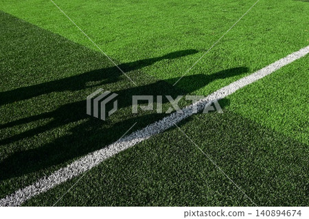 artificial green grass background for playground artificial green grass background for playground 140894674