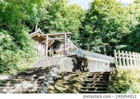 [Togakushi, Nagano City] Togakushi Shrine, Inner Shrine, Main Hall 140894811