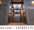 elevator lobby of a modern office building 140895270