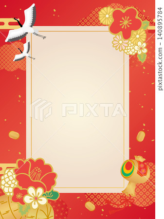 新年日式圖案模板 新年日式圖案模板 140895784