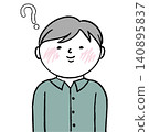 Illustration of a male figure whose identity is not well understood 140895837