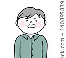 Illustration of an enraged man 140895839