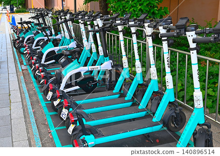 Port for electric micromobility sharing service Port for electric micromobility sharing service 140896514