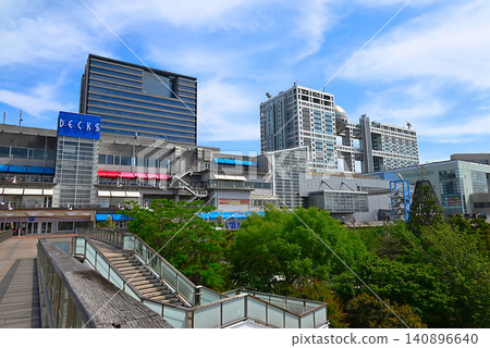 Odaiba Decks and Fuji TV Odaiba Decks and Fuji TV 140896640