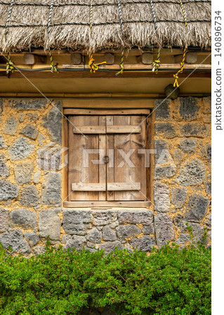 Traditional Houses of Jeju Island Traditional Houses of Jeju Island 140896734
