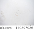 Mold on bathroom enamel. Mold spores in the bathroom. Black dots on a white background. A problem for everyday life. The need for a cleaning agent. 140897026