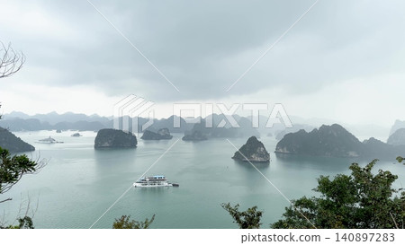 Stunning views of Ha Long Bay Stunning views of Ha Long Bay 140897283