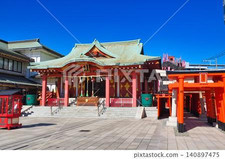 穴森稻荷神社(東京都大田區羽田) 穴森稻荷神社(東京都大田區羽田) 140897475
