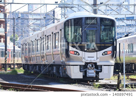 【JR西日本】227系 500系 ~Kizashi~(山陽本線:岩國站) 【JR西日本】227系 500系 ~Kizashi~(山陽本線:岩國站) 140897491