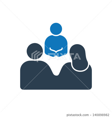 Seeking Relationship Guidance Together icon Seeking Relationship Guidance Together icon 140898982