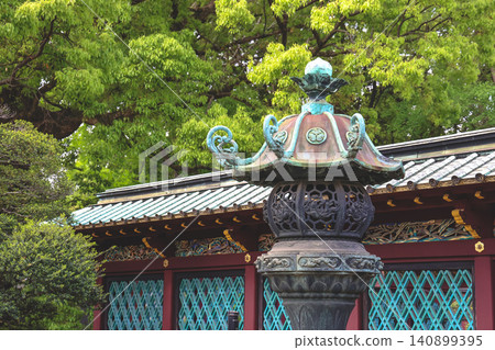 April 25 2026 Ueno Toshogu Shrine Pathway With Stone Lanterns April 25 2026 Ueno Toshogu Shrine Pathway With Stone Lanterns 140899395