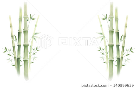 竹林畫框(水彩) 竹林畫框(水彩) 140899639