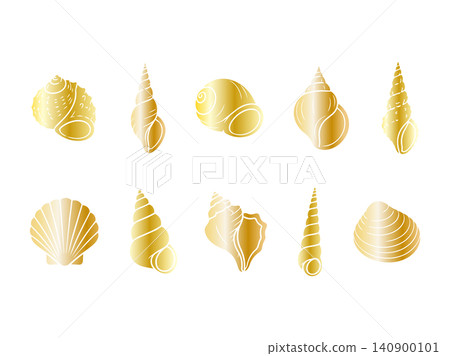 Seashell Icon Set 39 Seashell Icon Set 39 140900101