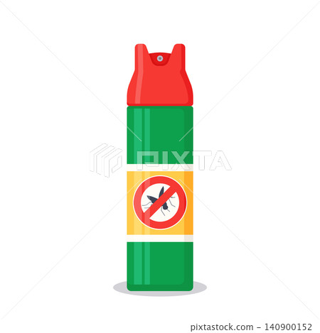 Mosquito Repellent Spray Bottle with Insect Protection Symbol Mosquito Repellent Spray Bottle with Insect Protection Symbol 140900152