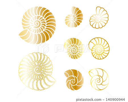 Seashell Icon Set 9 Seashell Icon Set 9 140900944