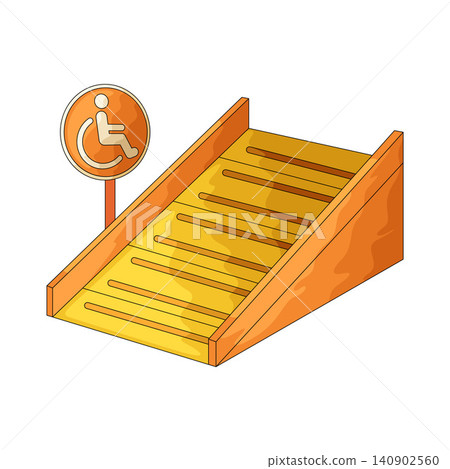 Illustration of Ramp Illustration of Ramp 140902560