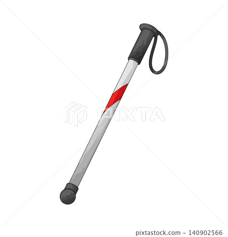 Illustration of White Cane Illustration of White Cane 140902566