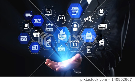 Sale and promotion icons for marketing and e-commerce business Gist Sale and promotion icons for marketing and e-commerce business Gist 140902967