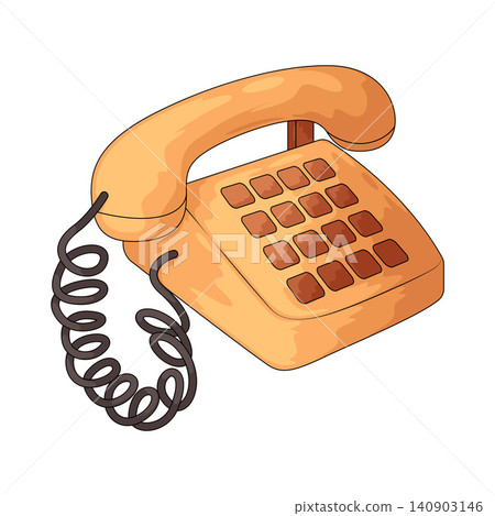 Illustration of Landline Illustration of Landline 140903146