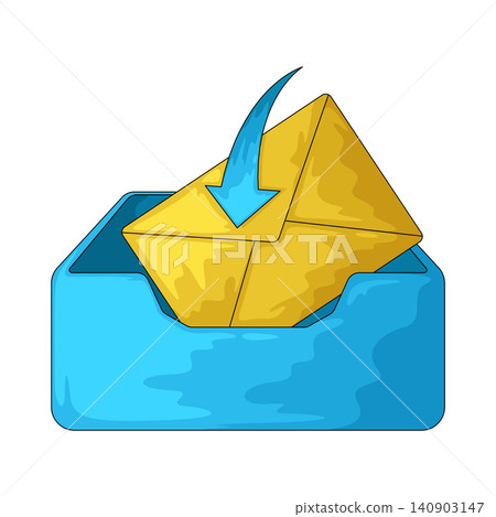 Illustration of Inbox Illustration of Inbox 140903147
