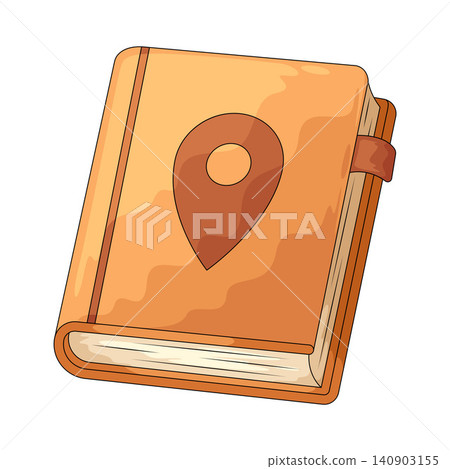 Illustration of Address Book Illustration of Address Book 140903155