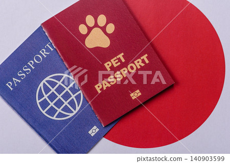 A pet passport is a document for a cat, dog, or other animal. A pet passport A pet passport is a document for a cat, dog, or other animal. A pet passport 140903599