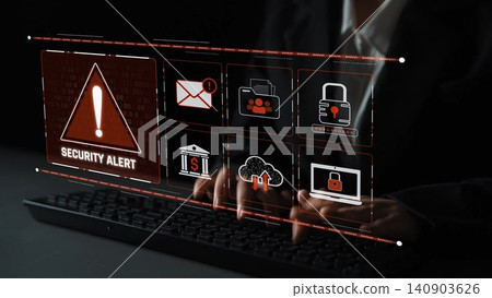 Cybersecurity threat alert and data breach warning system Marrow 140903626