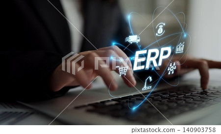 ERP System Dashboard for Enterprise Resource Planning and Business Muxer ERP System Dashboard for Enterprise Resource Planning and Business Muxer 140903758