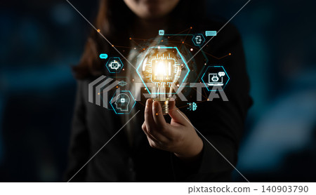 Global AI Assistant network and digital AI connectivity nodes connection. Corpus Global AI Assistant network and digital AI connectivity nodes connection. Corpus 140903790