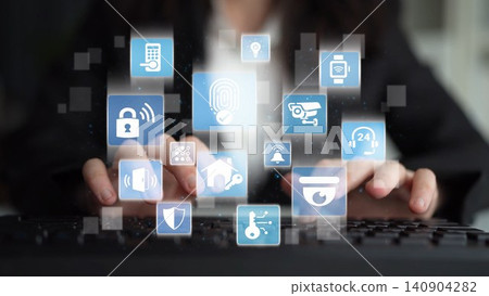 Home security and smart protection system Funnel Home security and smart protection system Funnel 140904282