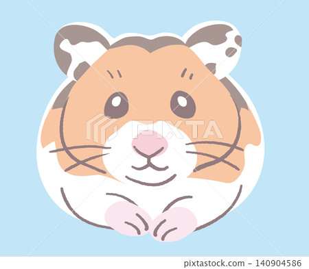 Hamster illustration material. Vector illustration material. Hamster illustration material. Vector illustration material. 140904586