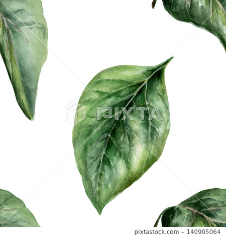 Echinacea leaves seamless pattern watercolor illustration on cream background. Medicinal herb foliage for sensitive skincare cosmetics packaging, gentle organic child care branding, detox tea print Echinacea leaves seamless pattern watercolor illustration on cream background. Medicinal herb foliage for sensitive skincare cosmetics packaging, gentle organic child care branding, detox tea print 140905064