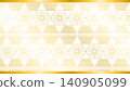 切割玻璃風格的無縫圖案，金色 140905099