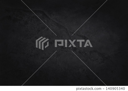 Dark grey black slate texture in natural pattern with high resolution for background and design art work. Black stone wall. 140905340