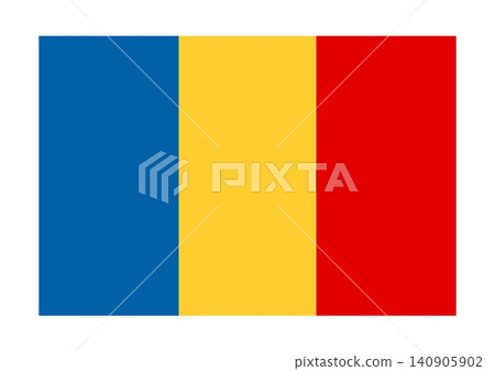Romanian flag 140905902