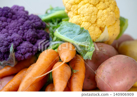 Fresh vegetables. Colorful vegetable . Healthy vegetable . Assortment of fresh vegetables Fresh vegetables. Colorful vegetable . Healthy vegetable . Assortment of fresh vegetables 140906909